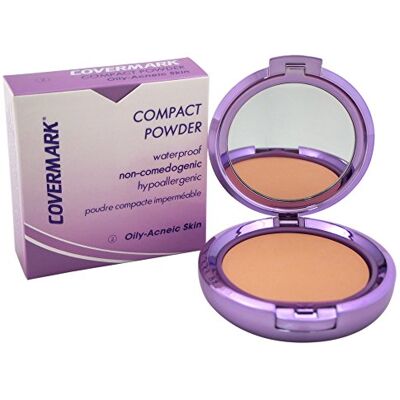 Covermark Cipria Compatta Impermeabile (Pelle grassa, Tono 2) 10 gr. Covermark Cipria Compatta Impermeabile (Pelle grassa, Tono 2) 10 gr.