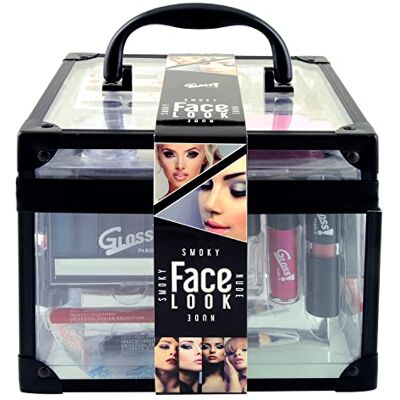 GLOSS ! Valigetta per trucchi BEAUTY CASE – Cofanetto bellezza e organizzazione – Idea regalo per donna, Natale, compleanno, San Valentino, insegnante, festa della mamma VANITY GLOSS ! Valigetta per trucchi BEAUTY CASE – Cofanetto bellezza e organizzazione – Idea regalo per donna, Natale, compleanno, San Valentino, insegnante, festa della mamma VANITY