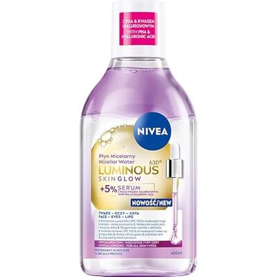 NIVEA LUMINOUS GLOW Micellar Water 400 ml NIVEA LUMINOUS GLOW Micellar Water 400 ml