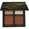 Lamora Palette Contouring Viso Polvere Kit Make Up 4 Colori Matte Altamente Pigmentati Con Specchio Per Pelli Scure Da Chiare A Medie Vegano, Non Testato Sugli Animali