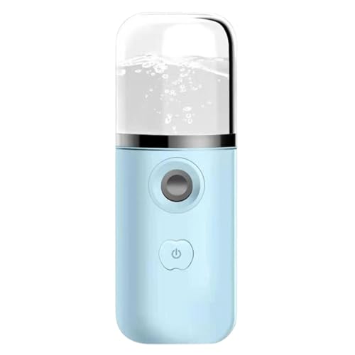 Shurzzesj vaporizzatore viso   Nano nebulizzatore viso idratante, pratico, portatile, portatile, ricaricabile tramite USB, vaporizzatore facciale per extension di ciglia, cura della pelle, idratazione
