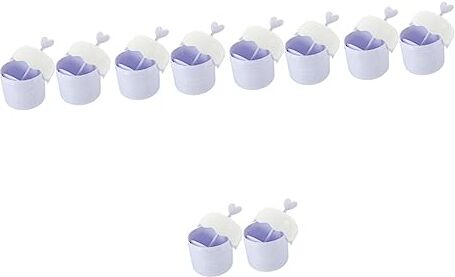 FRCOLOR 10 Pcs Dispositivo Di Schiuma Schiuma Schiuma Maker Bolla Prodotti Per La Cura Della Pelle Tazza Di Schiuma Schiuma Da Viaggio Bottiglia Viso Bolla Viso Schiume Maker Cup Plastic