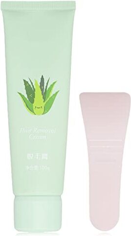 ZJchao Crema Depilatoria Depilatoria Crema Depilatoria Labbro 100g Depilazione Baffi Depilazione Labbro Corpo Gambe Ascella Mano Crema Depilatoria All'aloe Vera