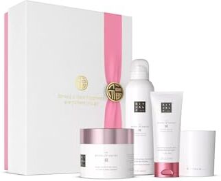 RITUALS Cofanetto regalo donna The Ritual of Sakura, L – Set regalo donna con 4 prodotti per la cura del corpo – Set bagno nutriente arricchito con latte di riso e fiore di ciliegio