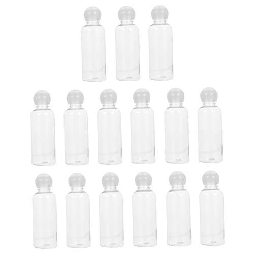 FRCOLOR 15 Pezzi Flacone Cosmetico Contenitore Da Viaggio Cosmetico Bottiglie Per Il Lavaggio Del Corpo Sottopacchetti Di Shampoo Bottiglie Vuote Prodotto Liquido Viaggiare Plastica