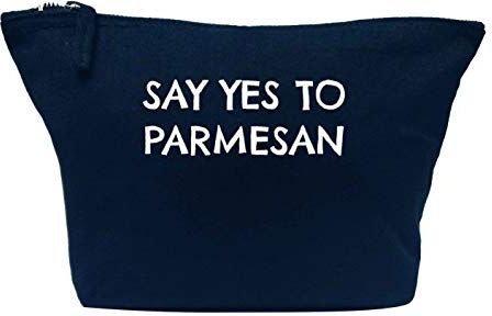 Creative Flox Trousse per trucchi creativi, motivo: Say Yes to Parmigian