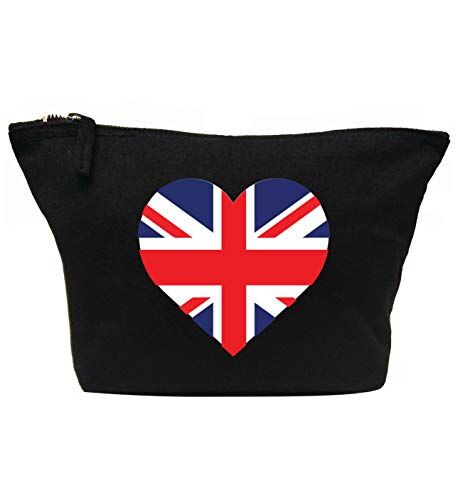 Creative Flox Trousse per trucchi, motivo: bandiera inglese