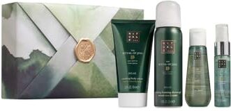 RITUALS Cofanetto regalo donna The Ritual of Jing Relax & Sleep, S – Set regalo donna con 4 prodotti per la cura del corpo arricchiti con loto, giuggiola, lavanda e sandalo – Set bagno rilassante