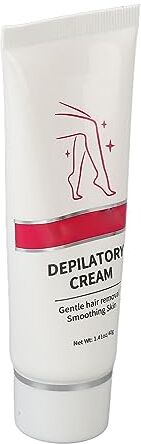 ZJchao Crema Depilatoria da 40 G, Delicata e Indolore, Efficace per Levigare la Pelle, per le Gambe delle Ascelle con Risultati Duraturi