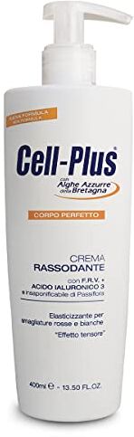 CELL-PLUS CELL PLUS Crema Rassodante 400 ml, Crema per Smagliature Rosse e Bianche con Ingredienti di Origine Naturale, Crema Idratante che Dona Elasticità