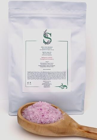 Generico SALI DA BAGNO 1,5 Kg con ingredienti di origine naturale (MELOGRANO E MIRTILLO)