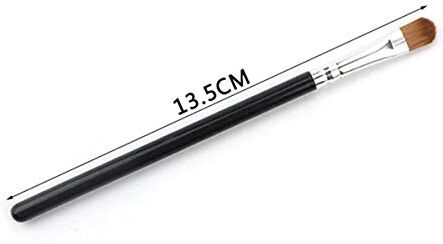 Nologo SNUIX Quadrato trucco mini spazzola del fondamento compone le spazzole retrattile viso arrossisce spazzola, 1Pc (Colore : 1Pc Eyebrow Brush, Size : One Size)