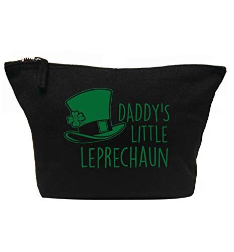 Creative Flox Trousse per trucchi, motivo: Daddy's Little Leprechaun