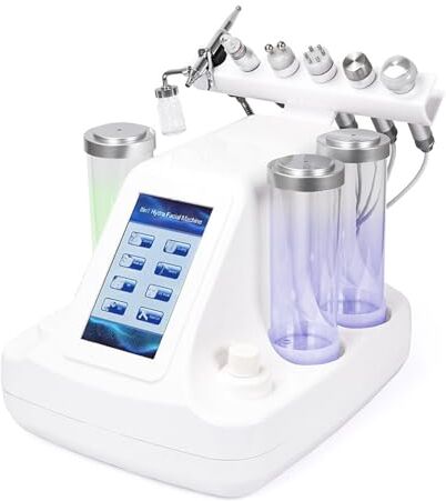 Quiltern Macchina di bellezza dell'ossigeno dell'acqua 6/7 in 1 professionale ringiovanimento della pelle piccola bolla dispositivo acqua dermoabrasione dispositivo di bellezza del viso Aqua Peel macchina