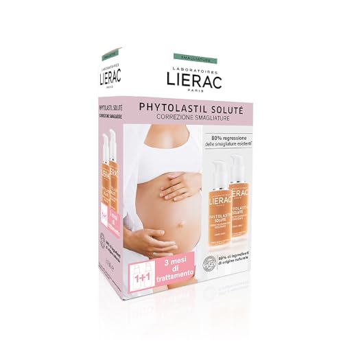 Lierac Duo Phytolastil Soluté Concentrato Gel Correzione Smagliature, 2x75ml