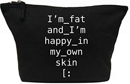 Creative Trousse per trucchi Fat Happy in own Skin