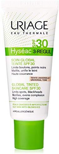 Uriage Hyseac 3 Regul Color Trattamento Globale Colorato Spf30, 70 G