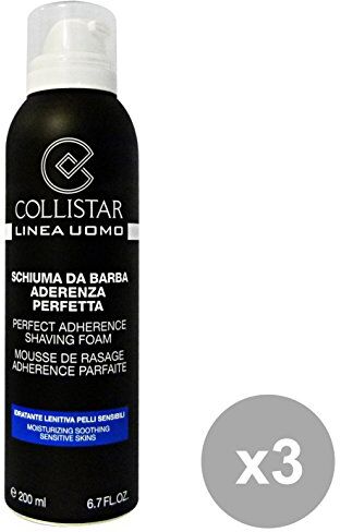 Collistar Set 3 Schiuma Barba Pelli Sensibili 200 Ml. 28042 Profumi