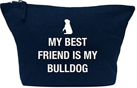 Creative Flox Trousse per trucco, motivo: bulldog