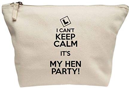 Flox Trousse creative, con scritta "Can't Keep Calm its my Hen Party Mr