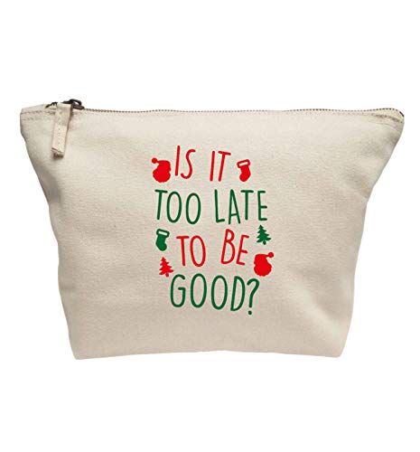 Creative Flox Trousse per trucchi, motivo Too Late to be Good
