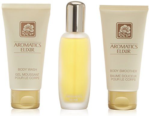 Clinique AROMATICS ELIXIR PERFUME SPRAY 45 ML VAPO + AROMATICS ELIXIR BODY SMOOTHER 75 ML + AROMATICS ELIXIR BODY WASH 75 ML