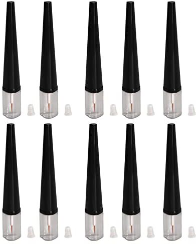 ZJchao Contenitore per Tubo di Eyeliner in Plastica Vuoto, 10 Pezzi 5ml Eyeliner Vuoto per Viaggio in Campeggio, per Eyeliner, Contenitore per Ciglia