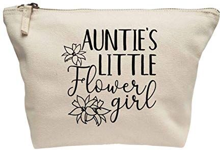 Flox Trousse per trucchi creative, motivo "Aunties Little Flowergirl