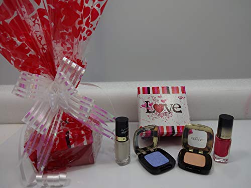 L'Oréal Set regalo di San Valentino per il suo regalo ~ l' Oreal 10PC glamour beauty confezione regalo avvolto set regalo ...38...