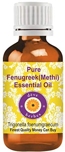 Deve Herbes puro (fieno greco methi) olio essenziale 10 ml 100% Natu.