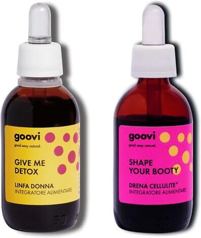 Generico Goovi drena cellulite 50ml e Goovi linfa donna 50ml