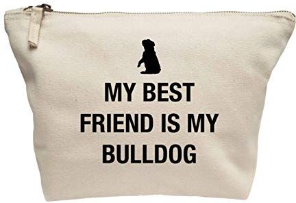 Creative Flox Trousse per trucco, motivo: bulldog