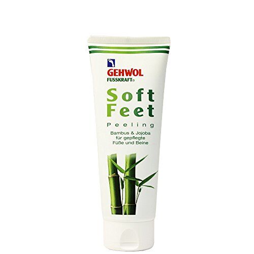 Gehwol piede Kraft Soft Feet Peeling Piedi Esfoliante con bambù, jojoba 125ML