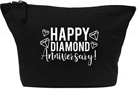 Creative Flox Trousse per trucco, motivo: Diamond Anniversary