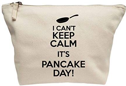 Creative Flox Trousse creativa per trucchi"Can't Keep Calm Pancake Day