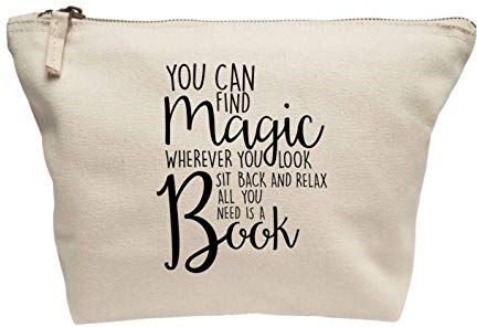 Creative Flox Trousse creativa per trucchi, motivo:"Magic Wherever You Look Book