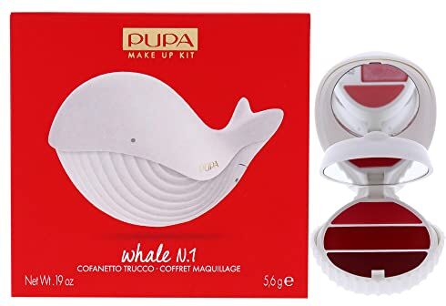 Pupa Whale 1 Set trucco per labbra, 001, bianco per donne, 5,4 g