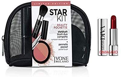 generico JVONE MILANO STAR KIT BEAUTY POCHETTE + ROSSETTO OMAGGIO