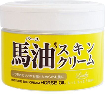 Roland Horse Oil Skin Cream 220g(Green Tea Set)