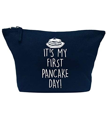 Creative Flox Trousse per trucchi con scritta"It's my first Pancake Day