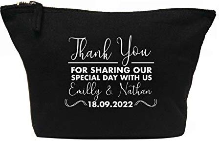 Creative Makeup Bag Thank You for Sharing our Special Day