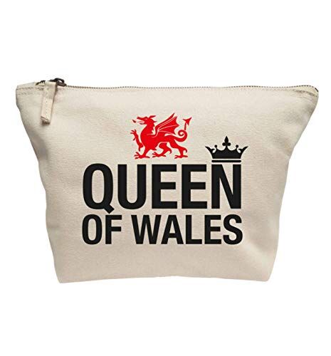 Creative Flox Trousse per trucchi, motivo: Regina di Galles