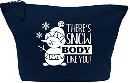 Creative Flox Trousse creativa per trucco, motivo: Snow Body Like You