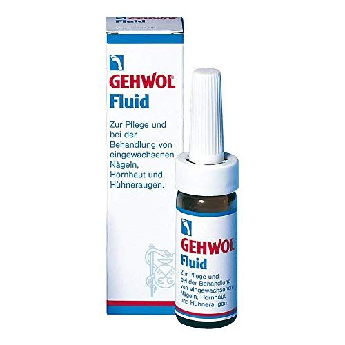 Gehwol Fluid Trattamento Ammorbidente Liquido per unghie incarnite e calli, 15 ml