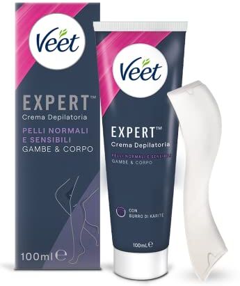 VEET Expert Crema Depilatoria Gambe e Corpo Pelli Normali e Sensibili 1ml