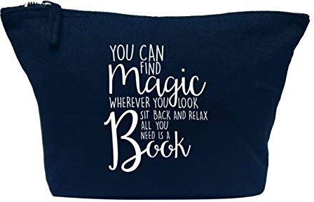 Creative Flox Trousse creativa per trucchi, motivo:"Magic Wherever You Look Book