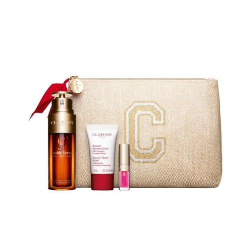 Clarins DOUBLE SERUM 50 ML + 3 PRODUCTOS SET REGALO