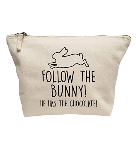 Creative Flox Trousse per trucchi, motivo:"Follow the Bunny