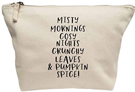 Flox Trousse per trucchi creative, motivo: Misty Mornings Cosy Nights