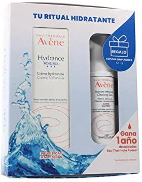 Avene Hydrance Crema Hidratante Rica 40ml + Espuma Limpiadora Matificante 50ml